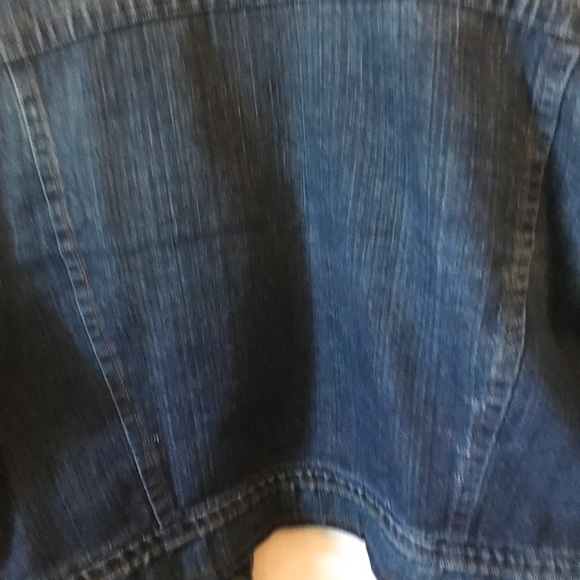 Juicy Couture Jeans Distressed Jean Jacket Size L - Picture 9 of 10